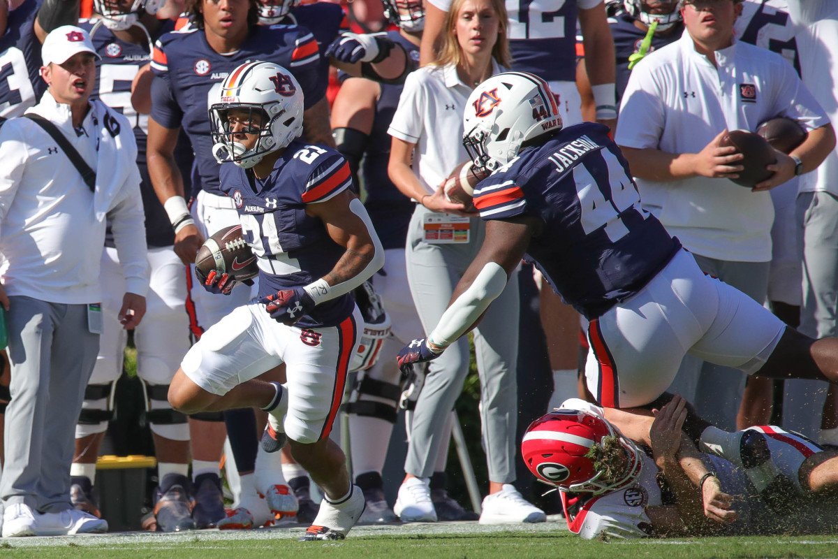 Brian Battie vs Georgia Eric Starling/Auburn Daily 